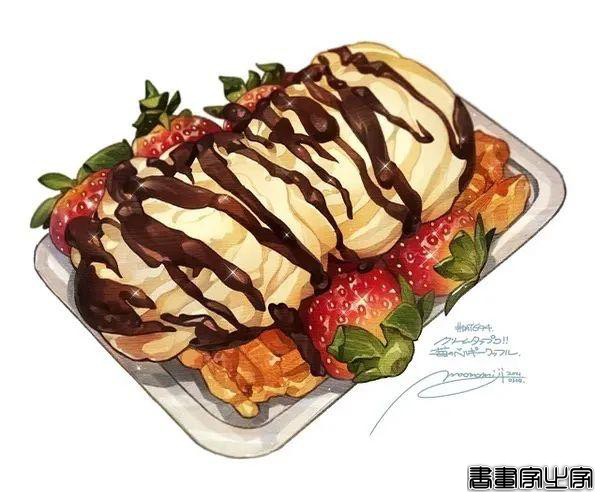 边吃边画出来的美食插画-39.jpg