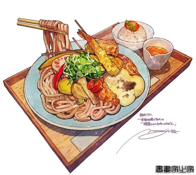 边吃边画出来的美食插画-45.jpg