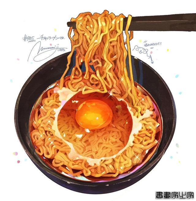 边吃边画出来的美食插画-44.jpg