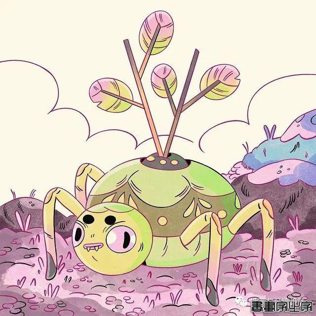 插画丨初学者也能种草的扁平风插画，简约的线条和丰富的色块，每个角色都很出彩-12.jpg
