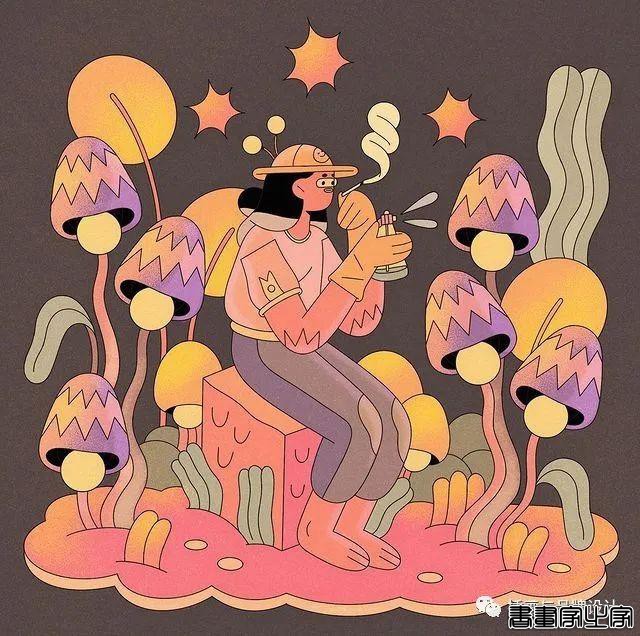 插画丨初学者也能种草的扁平风插画，简约的线条和丰富的色块，每个角色都很出彩-19.jpg