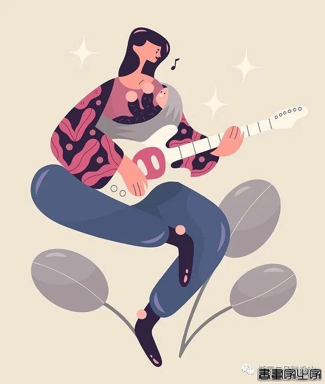 插画丨初学者也能种草的扁平风插画，简约的线条和丰富的色块，每个角色都很出彩-29.jpg