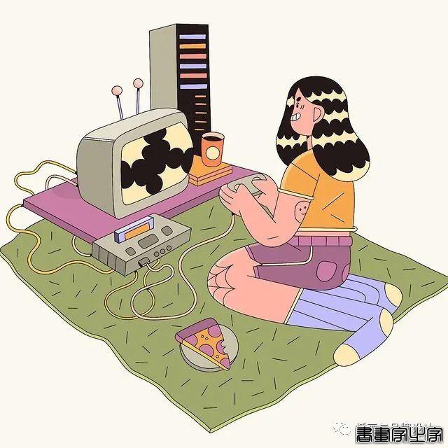 插画丨初学者也能种草的扁平风插画，简约的线条和丰富的色块，每个角色都很出彩-31.jpg