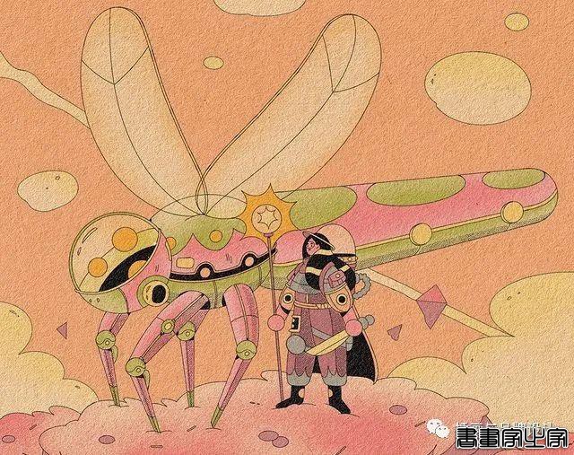 插画丨初学者也能种草的扁平风插画，简约的线条和丰富的色块，每个角色都很出彩-61.jpg