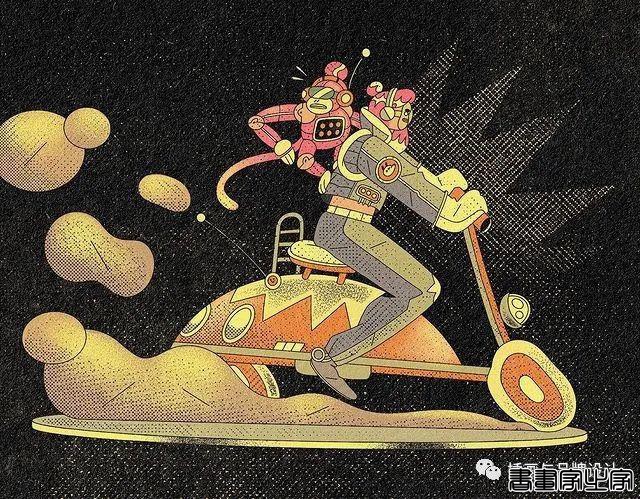 插画丨初学者也能种草的扁平风插画，简约的线条和丰富的色块，每个角色都很出彩-62.jpg