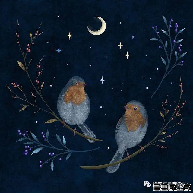 插画丨百变魔法大师，她将黑色夜空点缀出五彩斑斓的美-17.jpg