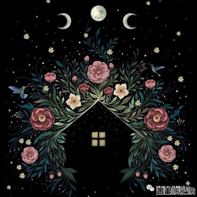 插画丨百变魔法大师，她将黑色夜空点缀出五彩斑斓的美-20.jpg