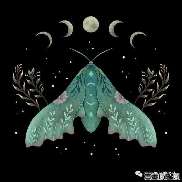 插画丨百变魔法大师，她将黑色夜空点缀出五彩斑斓的美-28.jpg