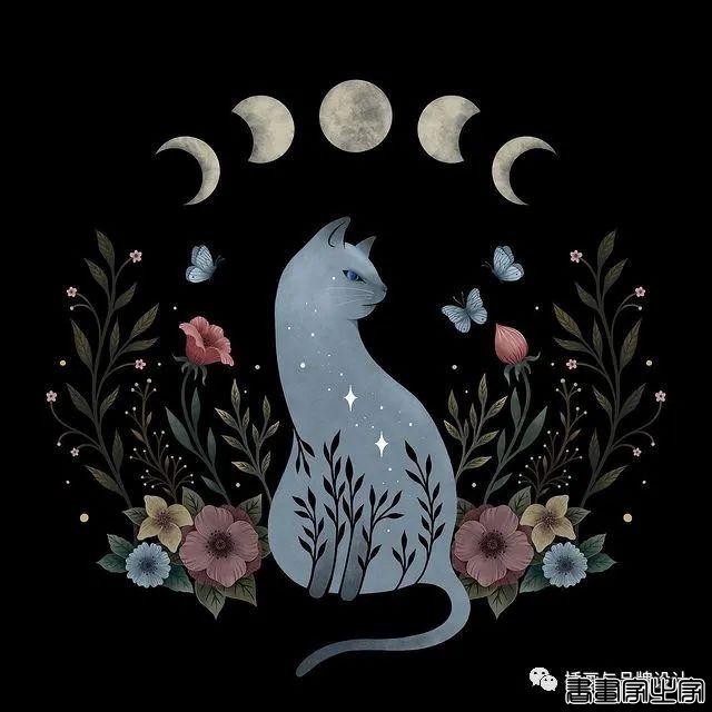 插画丨百变魔法大师，她将黑色夜空点缀出五彩斑斓的美-29.jpg