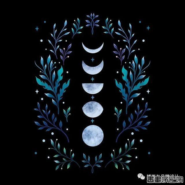 插画丨百变魔法大师，她将黑色夜空点缀出五彩斑斓的美-30.jpg