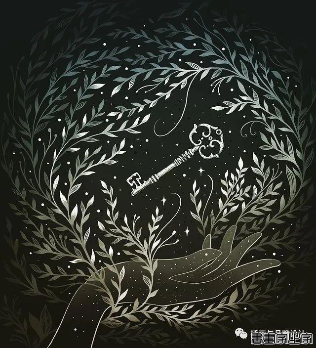 插画丨百变魔法大师，她将黑色夜空点缀出五彩斑斓的美-43.jpg