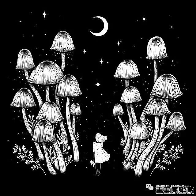 插画丨百变魔法大师，她将黑色夜空点缀出五彩斑斓的美-53.jpg