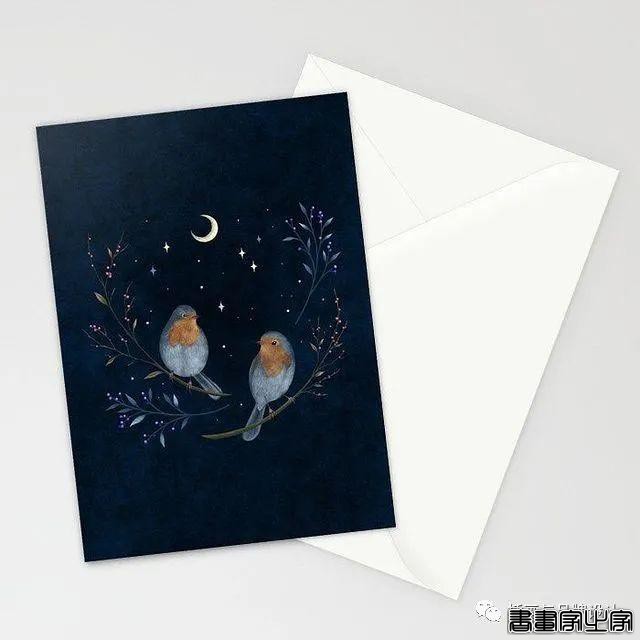 插画丨百变魔法大师，她将黑色夜空点缀出五彩斑斓的美-64.jpg