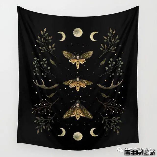插画丨百变魔法大师，她将黑色夜空点缀出五彩斑斓的美-70.jpg
