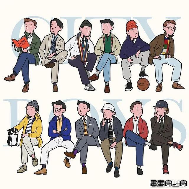 壁纸 | 韩国插画家 Aaron Chang 笔下的 City Boy & Girl-8.jpg