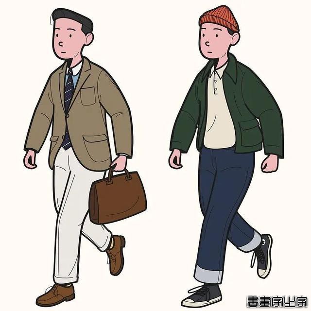 壁纸 | 韩国插画家 Aaron Chang 笔下的 City Boy & Girl-15.jpg