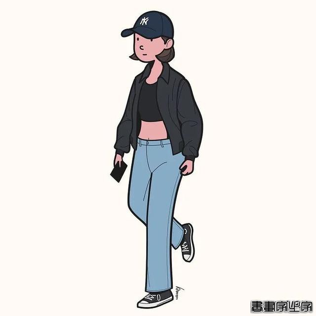 壁纸 | 韩国插画家 Aaron Chang 笔下的 City Boy & Girl-17.jpg