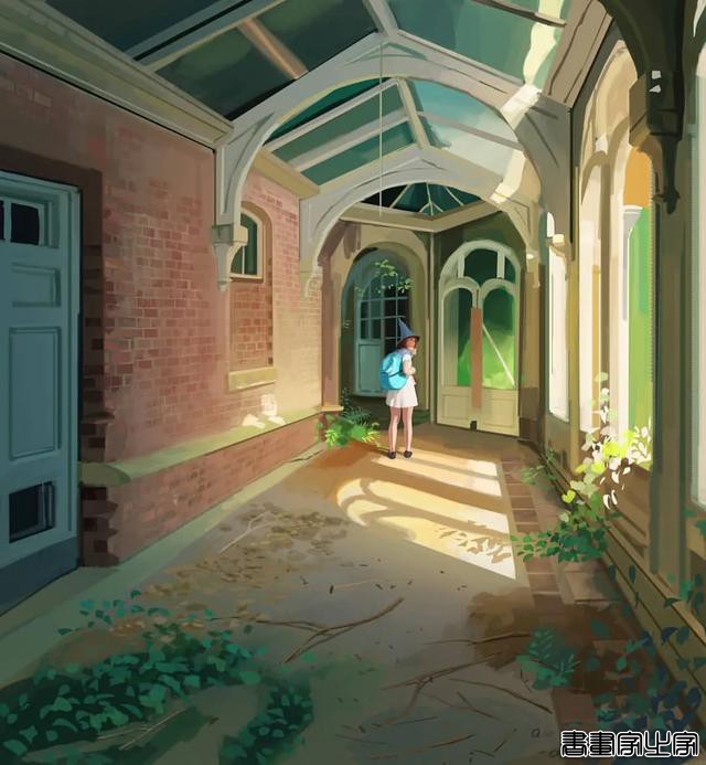 插画居然画出了电影感，每一张都是一个绝美的镜头-8.jpg