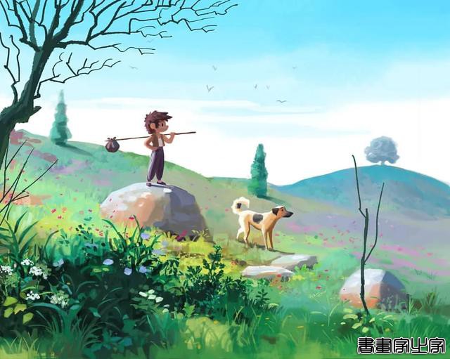 插画居然画出了电影感，每一张都是一个绝美的镜头-25.jpg