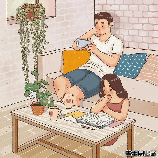 单身慎看，插画师曝光与男友的日常，引20万网友围观，好羞涩-6.jpg