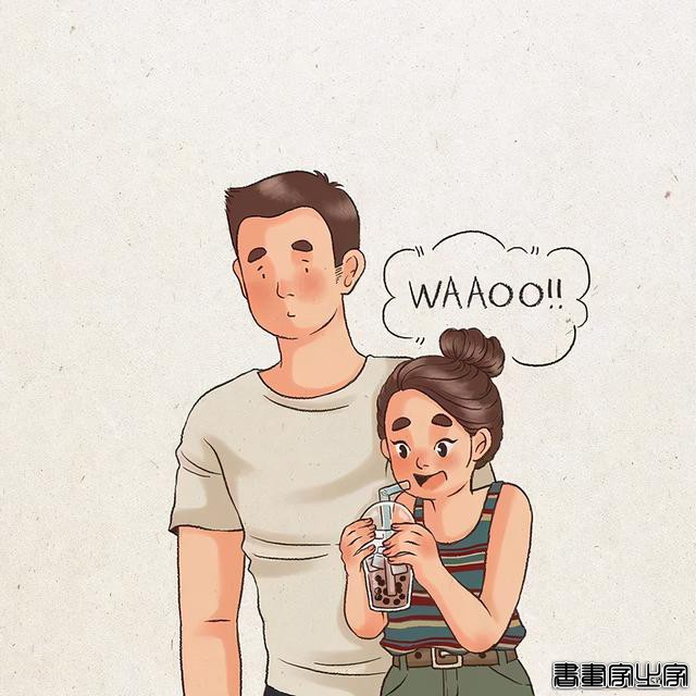 单身慎看，插画师曝光与男友的日常，引20万网友围观，好羞涩-19.jpg
