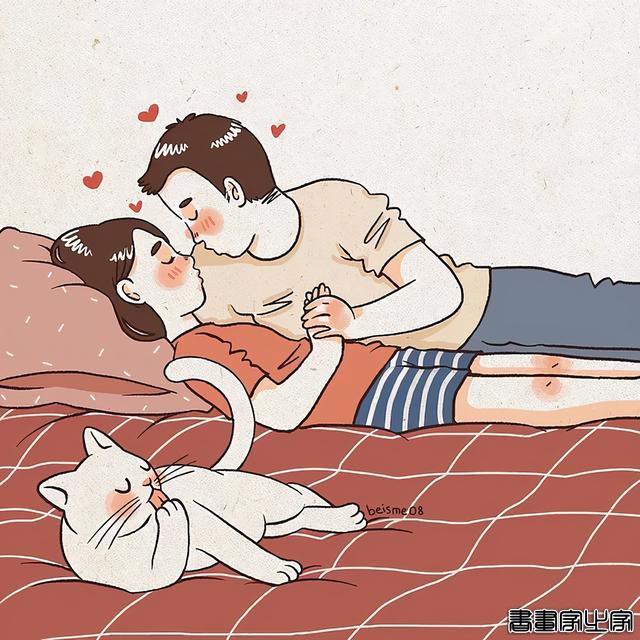 单身慎看，插画师曝光与男友的日常，引20万网友围观，好羞涩-42.jpg