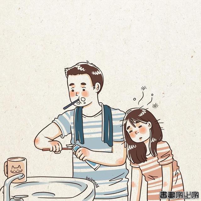 单身慎看，插画师曝光与男友的日常，引20万网友围观，好羞涩-49.jpg