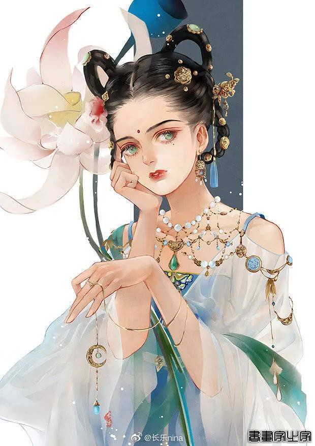 画师长乐nina 绝美的?古风插画！-7.jpg