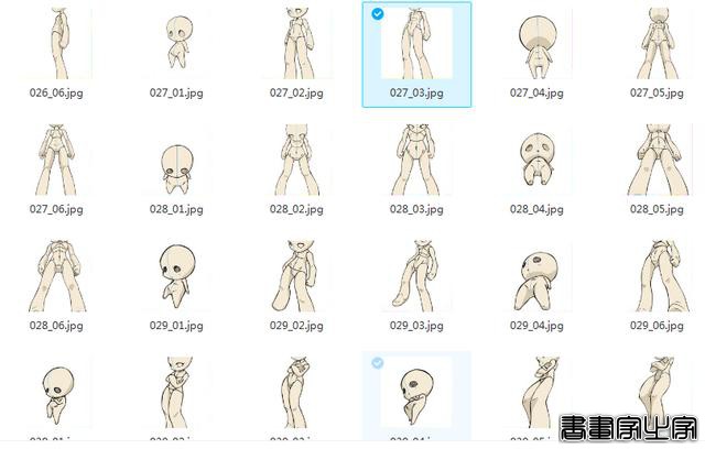 Q版风格的插画突然间就火起来了：2600套Q版精品线稿真漂亮-9.jpg