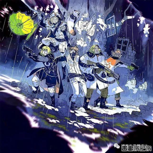 插画丨带你走进一个奇幻世界，清透干净的水彩画风像是蒙了纱的“神女”-37.jpg