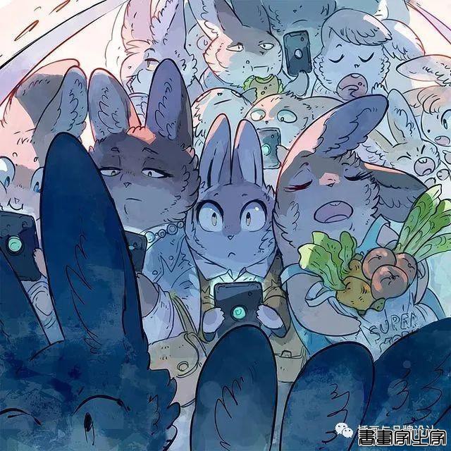 插画丨带你走进一个奇幻世界，清透干净的水彩画风像是蒙了纱的“神女”-41.jpg