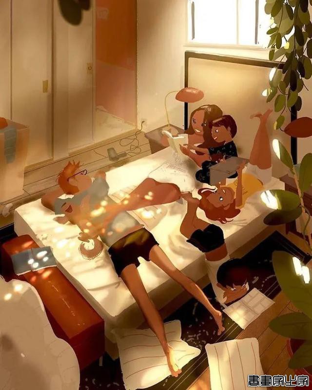 14幅暖心插画告诉我们，一家人在一起，才是稳稳的幸福-4.jpg