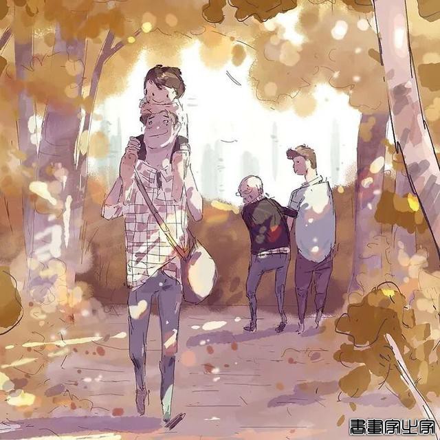 14幅暖心插画告诉我们，一家人在一起，才是稳稳的幸福-11.jpg