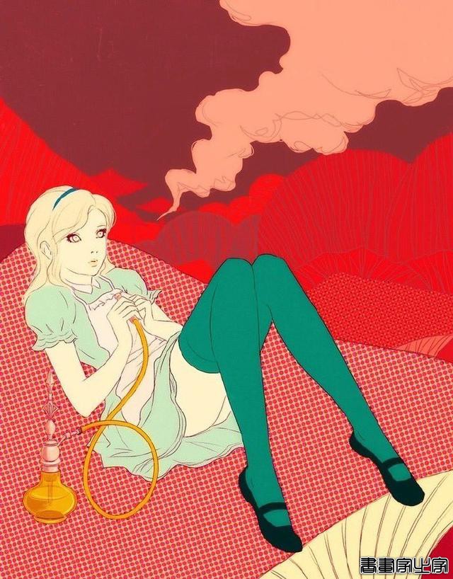 日本画师Sai Tamiya唯美插画作品欣赏（图）-4.jpg