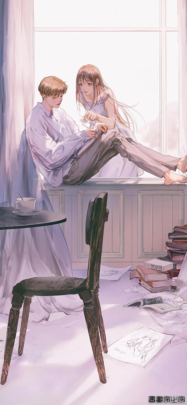 绝美浪漫的光影插画壁纸，青春的美好-13.jpg