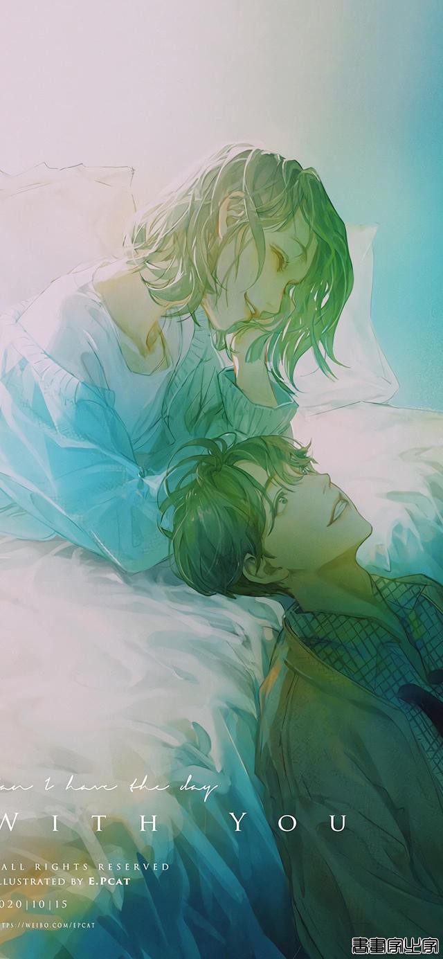 绝美浪漫的光影插画壁纸，青春的美好-12.jpg