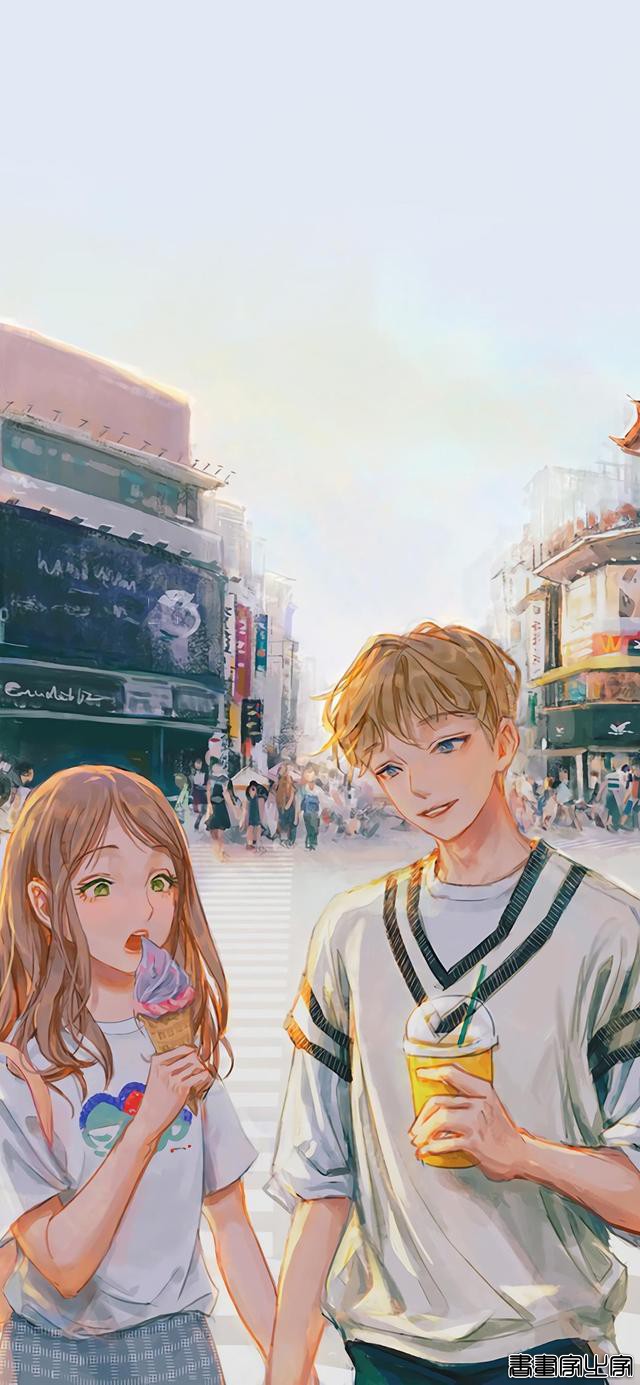 绝美浪漫的光影插画壁纸，青春的美好-15.jpg