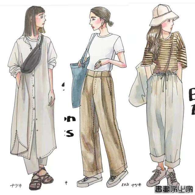 想要穿的时髦并不难，跟着时尚插画找一下穿搭灵感！很有新意-5.jpg