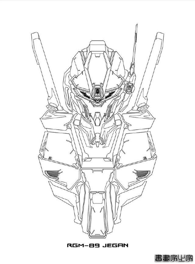 力天使、初号机、杰刚线稿插画，大家喜欢哪张？-9.jpg
