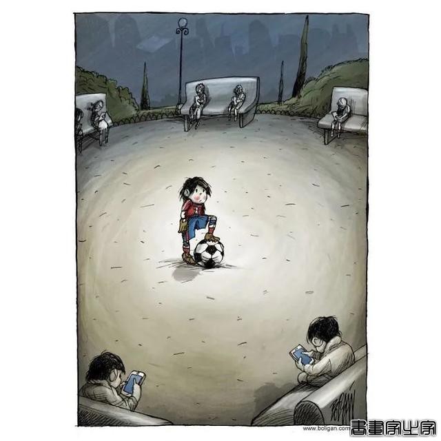 12幅讽刺的插画，指出现代人的问题，刺痛每一个人的心?-4.jpg
