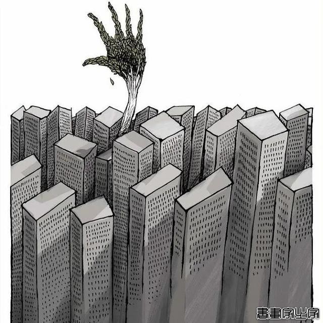 12幅讽刺的插画，指出现代人的问题，刺痛每一个人的心?-9.jpg