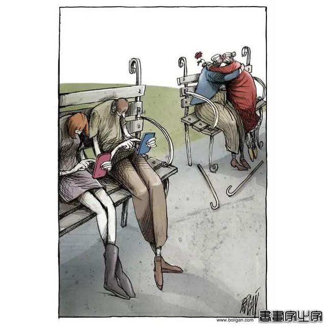 12幅讽刺的插画，指出现代人的问题，刺痛每一个人的心?-12.jpg
