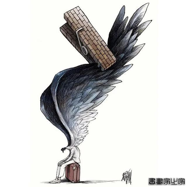 12幅讽刺的插画，指出现代人的问题，刺痛每一个人的心?-14.jpg