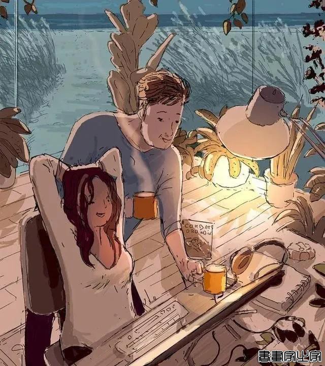 太甜了！这位插画师的作品在全网引72万网友羡慕，单身狗被虐了-9.jpg