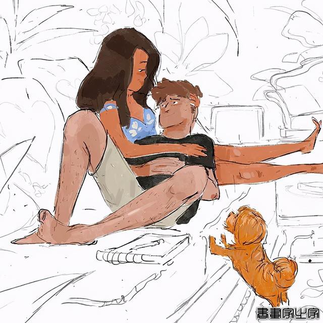 太甜了！这位插画师的作品在全网引72万网友羡慕，单身狗被虐了-18.jpg