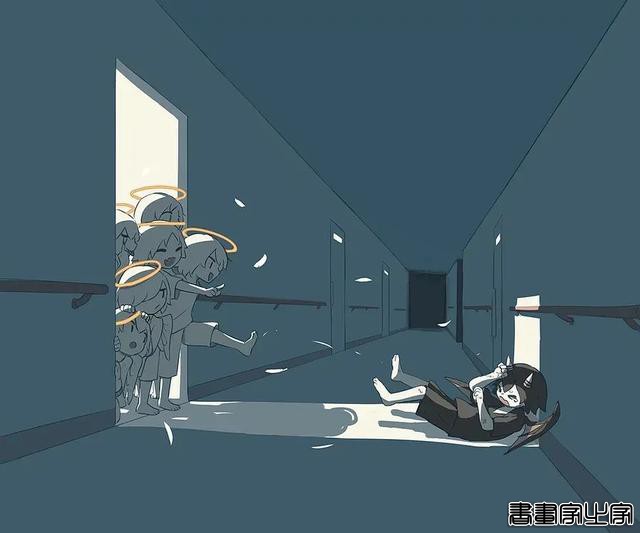25幅画给成年人看的插画，请不要打骂，多关心一下孩子吧-9.jpg