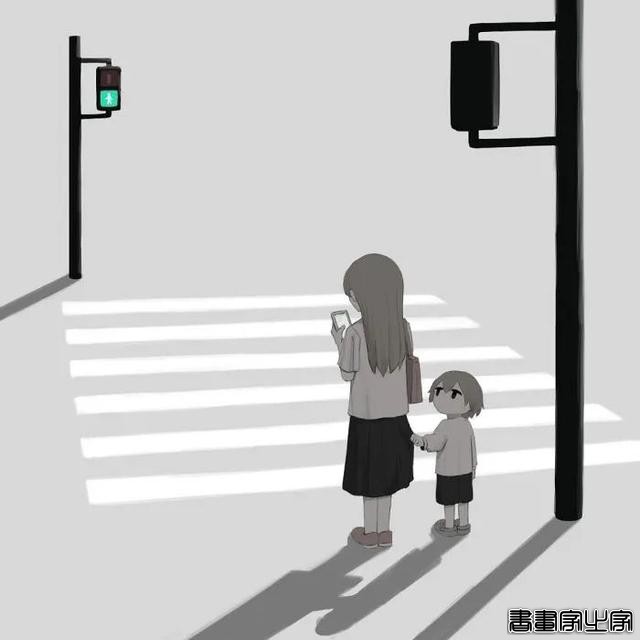 25幅画给成年人看的插画，请不要打骂，多关心一下孩子吧-24.jpg