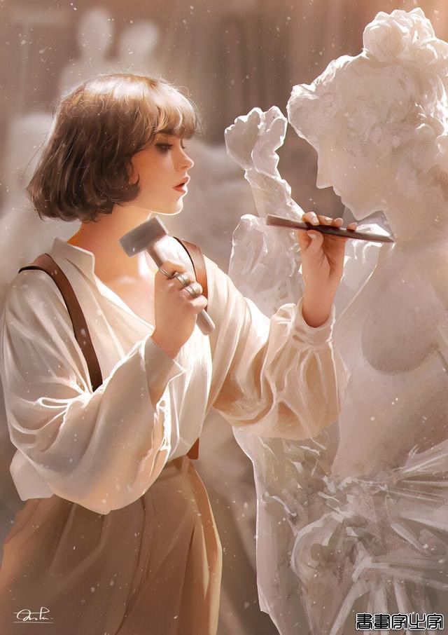 一组光影运用十分出色的插画作品欣赏！绝对实力派画师的精美大作-8.jpg