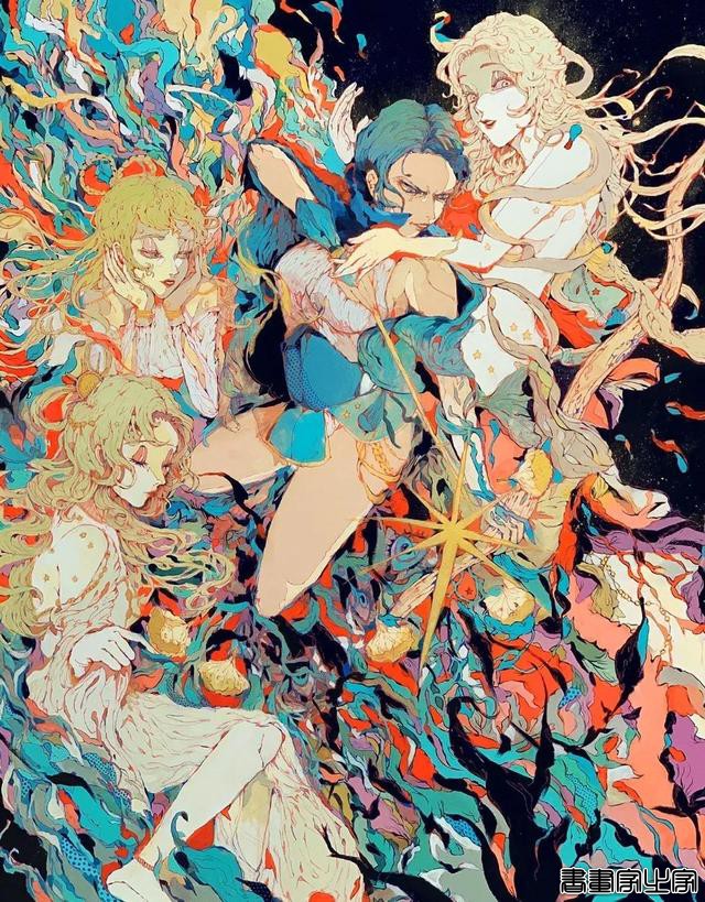 插画欣赏|在绚丽的色彩中爆炸吧!-5.jpg