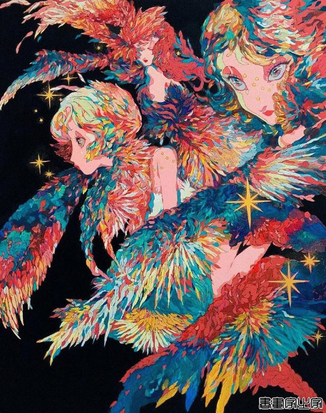 插画欣赏|在绚丽的色彩中爆炸吧!-13.jpg